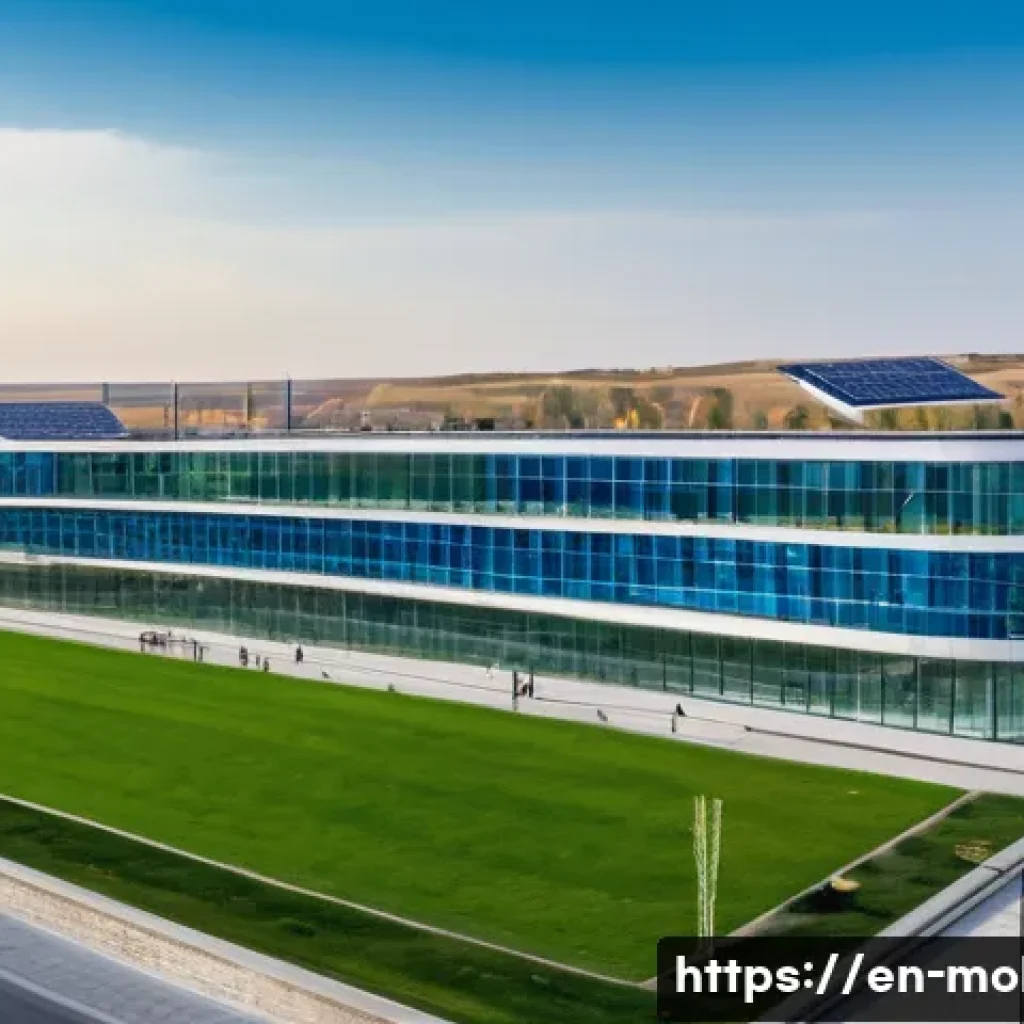 몰도바 대학 순위 - A modern university campus in Moldova featuring a state-of-the-art engineering and IT building with ...