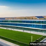 몰도바 대학 순위 - A modern university campus in Moldova featuring a state-of-the-art engineering and IT building with ...